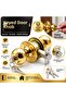 Lock with Knob, Yellow Room Type, with Key