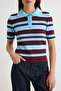 Bordo*001 Yazlık Premium Özel İplik Triko Bluz TWOSS26BZ00280 - 3