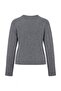 Wardrobe Essentials Antrasit Alpaka Yünlü Basic Triko Hırka TWOAW27HI00142 - 7