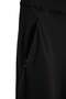 Siyah Wide Leg Lastikli Yüksek Bel Büyük Beden Pantolon TBBAW27AR00031 - 7