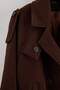 Brown Oversize Large Size Coat Twoaw26Dd00008 - 2