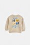 Stone Printed Knitted Sweatshirt Tkdaw27Sw00082 - 3