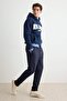 Lacivert Basic Regular/Normal Kesim Lastik Paça Jogger Eşofman Altı TMNSS20EA0053 - 2