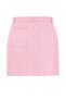 Pink Denim Plus Size Skirt - 3
