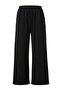 Siyah Beli Lastikli Wide Leg Geniş Kesim Örme Eşofman Altı TWOAW27EA00032