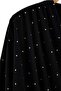 Black Stone Padded Party/Classy Knitted Snap Fastener Bodysuit Tbbaw27Cs00010 - 2
