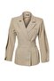 Vizon Kalın Kemerli Fitted/Vücuda Oturan Blazer Ceket TWOAW27BC00056