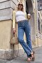 Mavi Bel Detaylı Yüksek Bel Flare Jeans TWOAW27JE00277