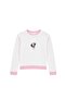 Ecru Ribbed Flexible Cotton Girls' Printed Knitted T-Shirt Tkdaw27Ts00022 - 5