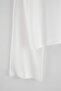 Ekru Dik Yaka Oversize Kalıp Pamuklu Örme T-Shirt TWOAW27TS00106 - 7