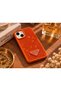 Shiny Diamond Rhinestone Diamond Sequin Glitter Lux Cover Case Compatible with iPhone 13 and 14 (6.1 Inch) - 4