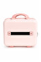 30*24*16 Design Detailed Cosmetic Suitcase Pink - 4