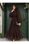 Chiffon Modest Dress - 6