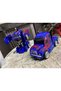 Pull back car toy truck transforming into robot optimus prime - 3