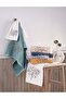 (Set of 6) Premium 3D Embroidered Bamboo Special Boxed 50X90Cm. Çeyizlik El Face Towel Set (70% Bamboo, 30% - 4