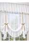 Lace-Up, Colorful, Ruffled Linen Tulle - 2