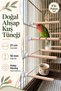 4-Piece Smooth Wooden Budgie Perch 21 cm