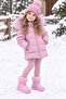 Waterproof, Fur Inside, Keeps Warm, Orthopedic, Lightweight, Children's Daily Boots - 2