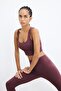 Medium Support Crew Neck Double Strap Crop Sports Bra H5317Ax26Au - 4