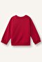 Cars Printed Stripe Detailed Oversize Sweatshirt for Baby Boy I3543A526Wn - 4