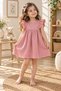Girls' Muslin Dress Sleeveless Ruffle Summer Dress