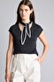 Regular Fit Half Turtleneck Ribbed Short Sleeve T-Shirt I2214Ax26Au