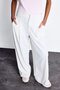 Wide Leg Pocketed Wide Leg Long Length Sporty Beige Trousers H1994Ax26Au - 4