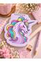 Caiet în formă de unicorn magic