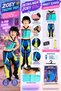 K-Pop Demon Hunters Zoey Children's Costume 9-10 Years m 134-140 cm Rubies 4 Pieces - 4