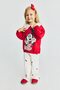 Disney Minnie Mouse Printed Ruffle Baby Collar Regular Fit Sweatshirt Baby Girl I2157A526Au