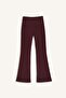 Stretch Fabric Airtech Flare Fit High Waist Waist-Hugging Sports Pants C9192Ax26Au - 8