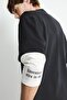 100% Cotton Boxy Fit Crew Neck Printed Layered Look Long Sleeve T-Shirt H6300Ax26Au - 3