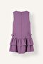 Checkered Sleeveless Ruffle Dress Girls I4389A826Au - 8