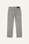 Straight Fit Normal Waist Tubular Leg Jean Trousers H8249Ax26Sm - 3