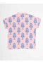 Lobster Boy's Pink Short Sleeve Summer Shirt - 4