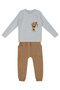 Pocket Tiger Boy's T-Shirt Sweatpants Set - 3
