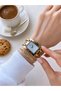 30 Mt Water Resistant Women's Wrist Watch+Bracelet with Steel Chain Design Band Z.10044.S2