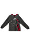 Boys Winter Dinosaur and Plaid Print Grey Hooded Long Sleeve Sweatshirt 2-7 Years - 3