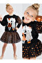 Girl's Star Black Tulle Tutu Skirt