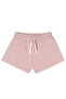 Pink Oversize T-Shirt Shorts Set for Girls 100% Cotton - 8