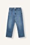 Baggy Fit Regular Waist Wide Leg Jean Trousers E8422Ax25Au - 2
