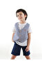Boy's Vest T-Shirt Shorts Set