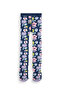 Girl's Floral Patterned Cotton Multi-Colored Pantyhose 4-9 Years Old - 2