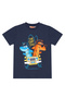 Shark Surf Boy Summer T-Shirt Shorts Set - 5