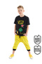 Lets Boy's T-shirt Capri Shorts Set