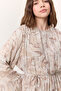 Patterned Crushli Folding Dress Sophia Somon - 7