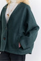 Milana Cashmere Jacket Green - 4