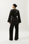 Hana Organza Bluz Black - 6