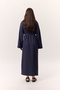 Oversize Long Casual Dress Navy Blue - 7