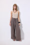 Muslin Tie Trousers Gray - 3